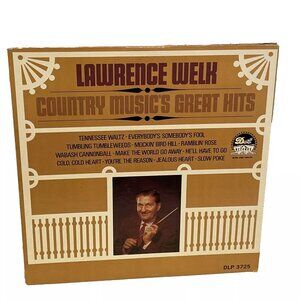 Lawrence Welk Country Music's Greatest Hits (Vinyl, 1969)Dot Records DLP 3725 VG